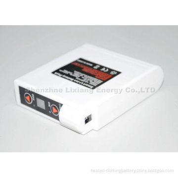 Rechargeable Cool Workwears Battery Pack 7.4v  , Dc3.5*1.35*7mm
